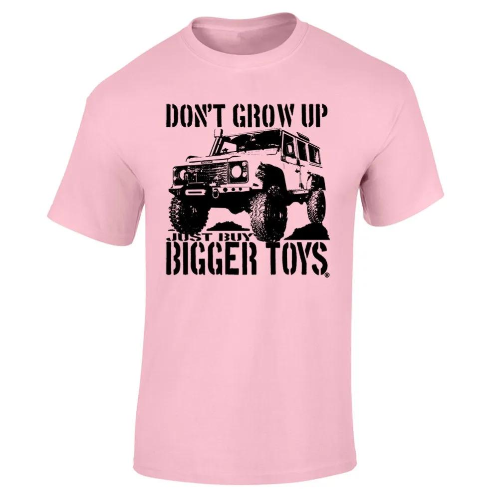 Don't Grow Up Just Buy Bigger Toys Men T-shirt Funny 4X4 Off Road Mudding Men's Cotton O Neck TShirt