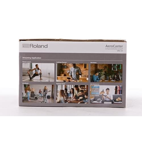 The Roland Aero Caster VRC-01 Is a Streaming System That Allows You To Record and Stream Live On Your iPad. It Can Also Be Used with a Smartphone for