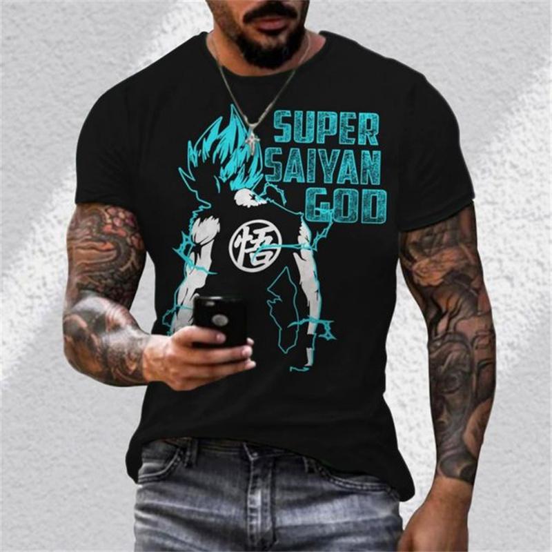 Dragon Ball Z Kid Goku Chibi Printed T-Shirt Summer Casual Short Sleeve Anime Tee Adult and child role-playing T-shirts