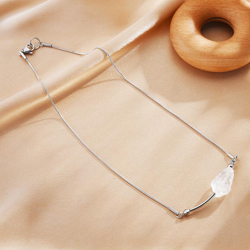 Crystal Eyecatching Geometric Choker Necklace For Women Perfect For Weddings Celebrations And