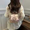Cute Korean Version of Bow-shaped Backpack with Small Bag with Hand-held Personality Backpack for Women New Trendy and Fashionable Backpack