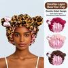 Soft Hair Drying Cap Absorbent Hair Towel Quick Drying Hair Bonnet  Night