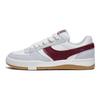 Li Ning Zhengrong 92S Comfortable Cushioning Lightweight Low Top Skateboard Shoes Men's White Gray Red AEPT003-1