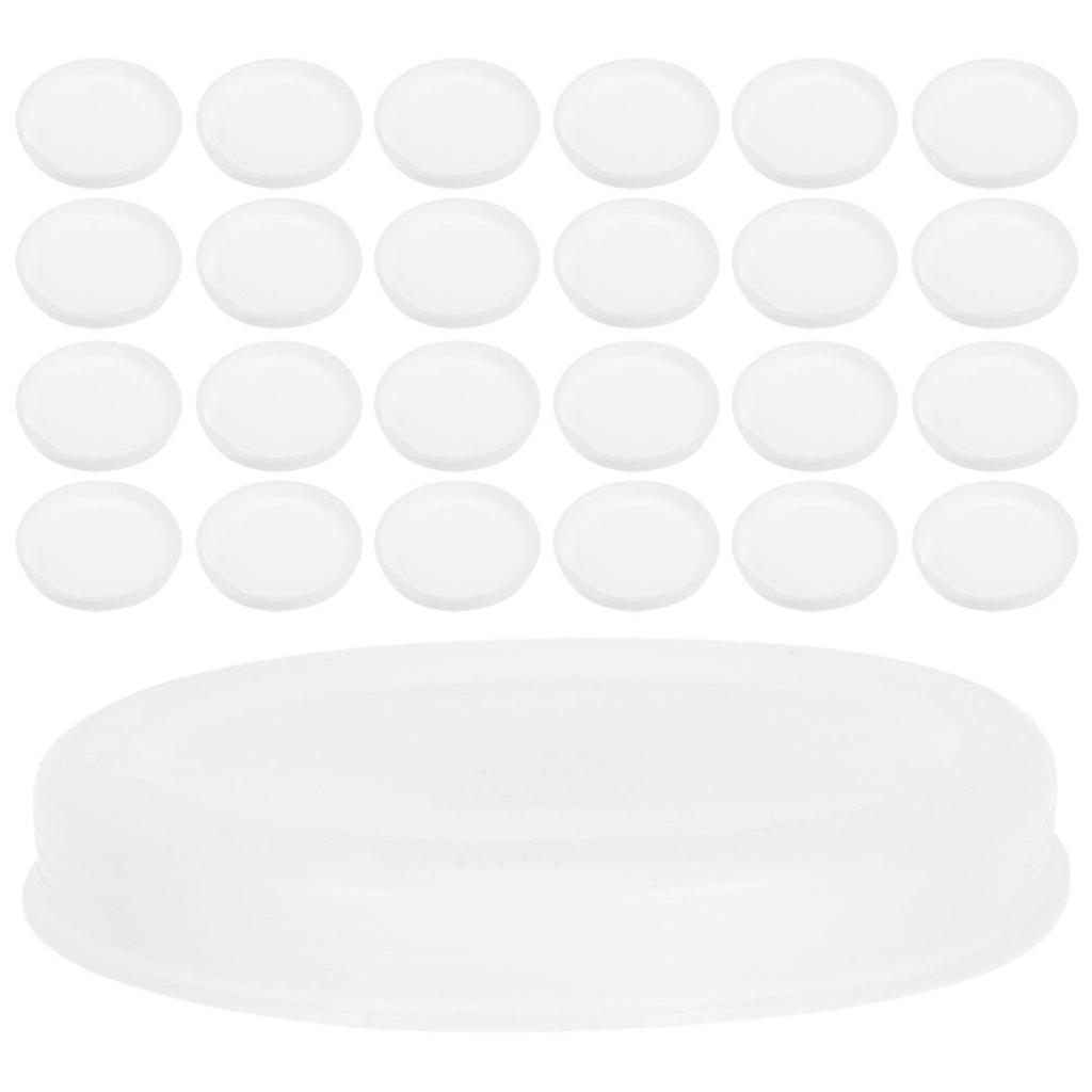 30pcs 3 Inch Plastic End Caps for Kraft Mailing Tubes Cardboard Cylinder End Covers Tube Stopper Plugs Reusable Lids