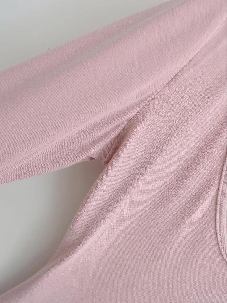 Autumn 2025 Asymmetrical Off-shoulder Hollow Long Sleeve Top for Women