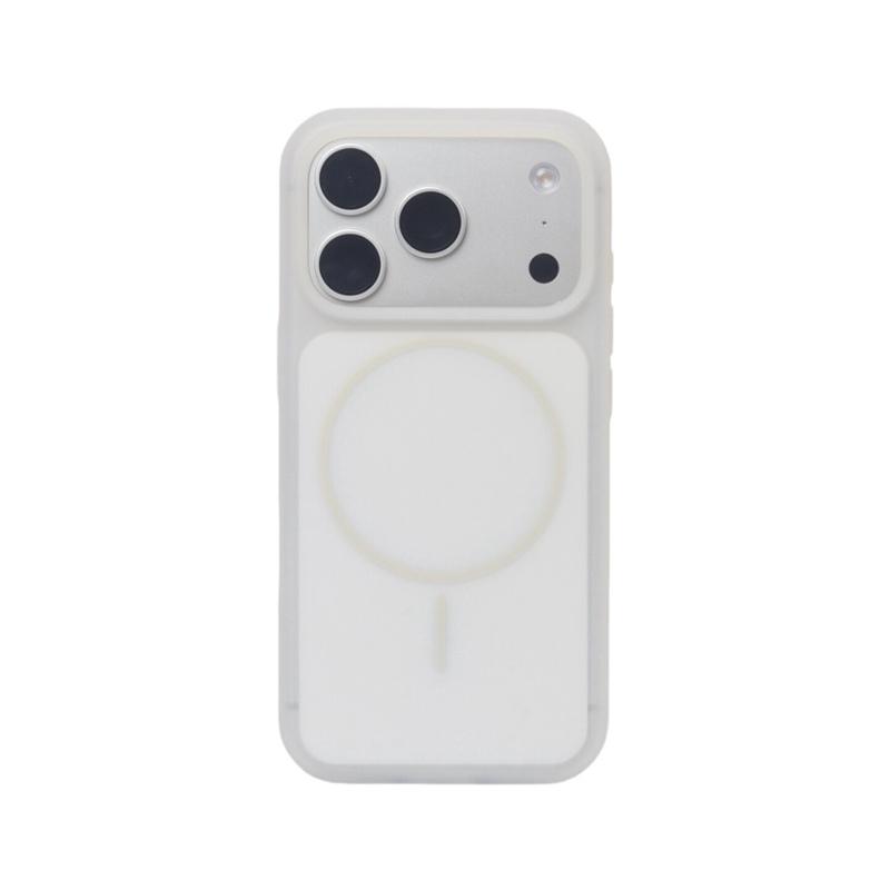 

Jelly Color Silicone Matte Magnetic Case For iPhone 17Pro 17Pro Max For Magsafe Wireless Charger Protective Phone Cover For iPhone 17Pro Max