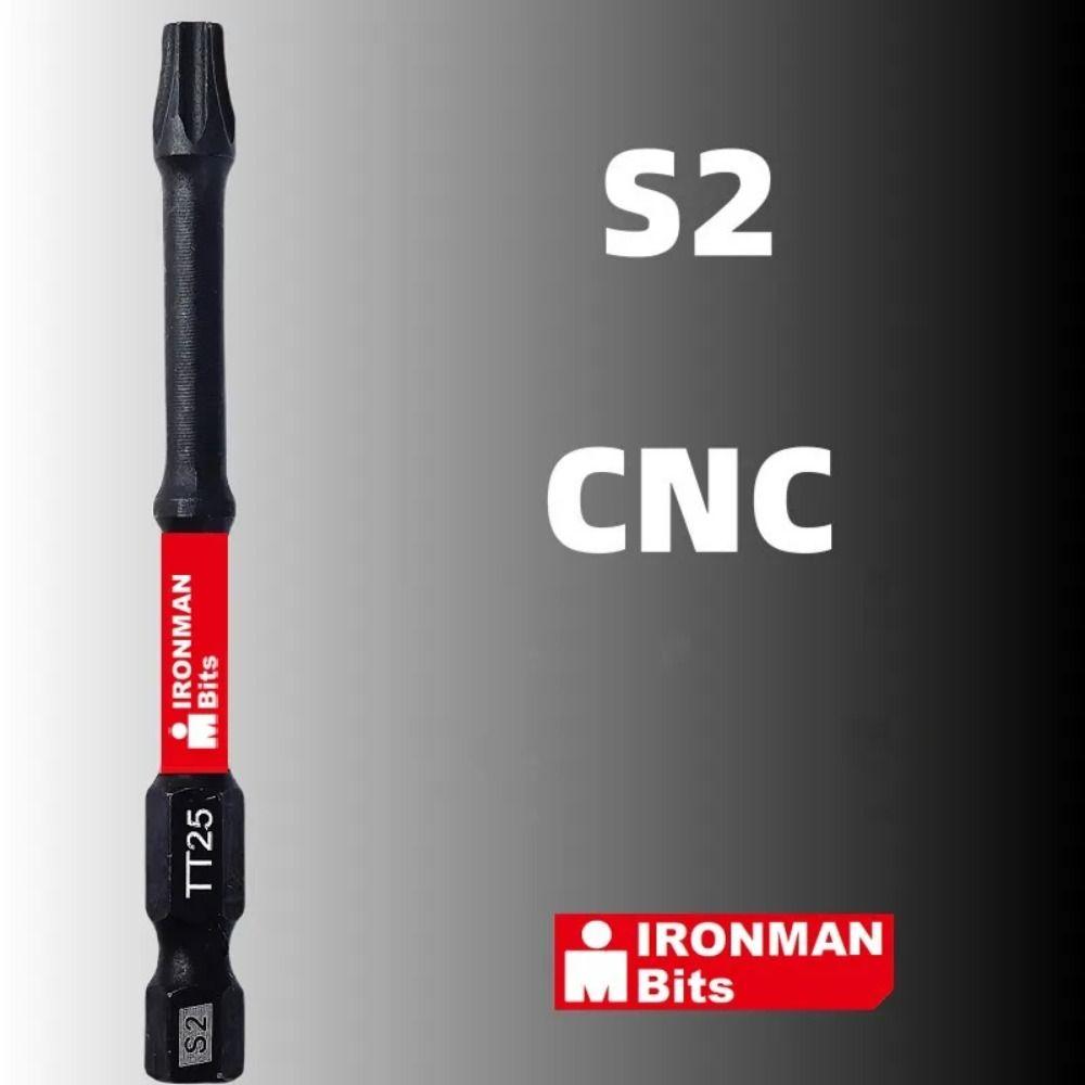 Batch Head Impact Screwdriver Bits S2 Steel Hex Shank Screwdriver Bits  With Holder