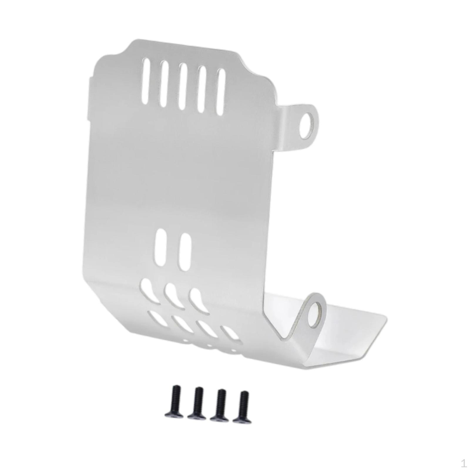 

RC Motorcycle Skid Plate Stainless Steel Upgrade Part Servo Cover Accessories for 1:4 Promoto- Bike