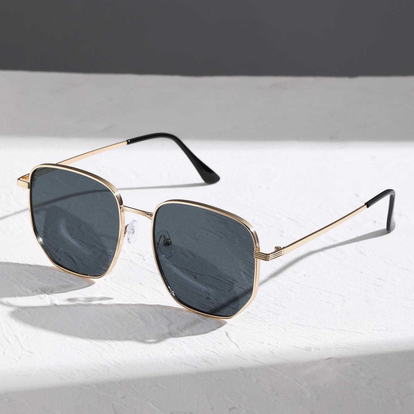 

Металлические солнцезащитные очки Винтажные модные солнцезащитные очки