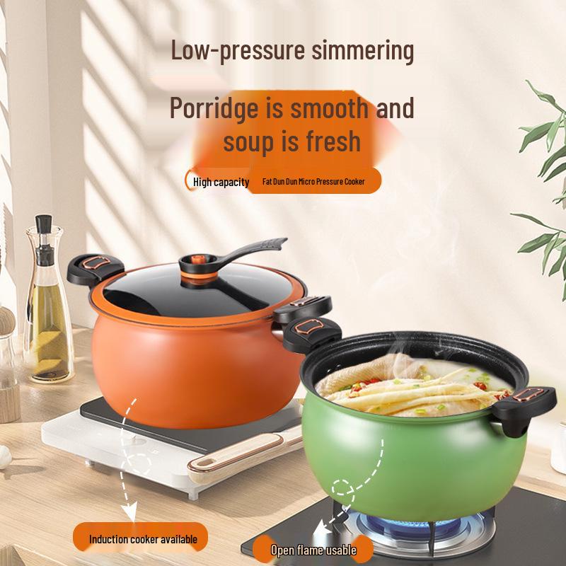 

Новий антипригарний каструля з майфанського каменю: Потовщена каструля для тушкування та супу з мікротиском