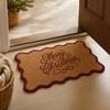 Seasonal Christmas Door for Holiday Entryway Front Door and Home Floor Decor