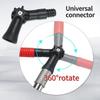 Gutter Cleaning Tools From The Ground Telescopic Gutter Cleaner Tool No Ladder Needed 10.5 Ft Long Reach Pole For Roof