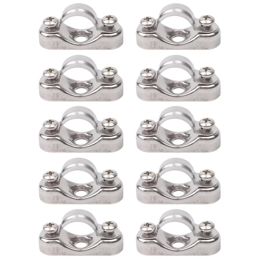 Aluminum Alloy Base 316 Stainless Steel Clamp Home Maintenance Aluminum Alloy Pipe Bracket Widely Used In Fixing