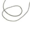 Silver Rhinestone Cotton Cord 1/5/10/20/30/50 Yards Shimmering Thick Crystal Rope for Diy Bag Shoe and Garment Decoration