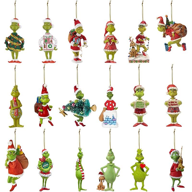 Gorgeous The Grinch Christmas Tree Pendant Ornament For Party Home Decor
