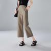 SOFSIL Women's High-Waist Straight Wide-Leg Pants