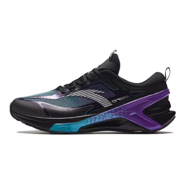 

Anta Comfortable Versatile Trendy Shock Absorbing Wear Resistant Low Top Kids Running Shoes Kids Running Shoes Black Blue T12415502-2 37
