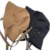 Cotton Sun Protection Fisherman Hat With Embroidered For Men And Women