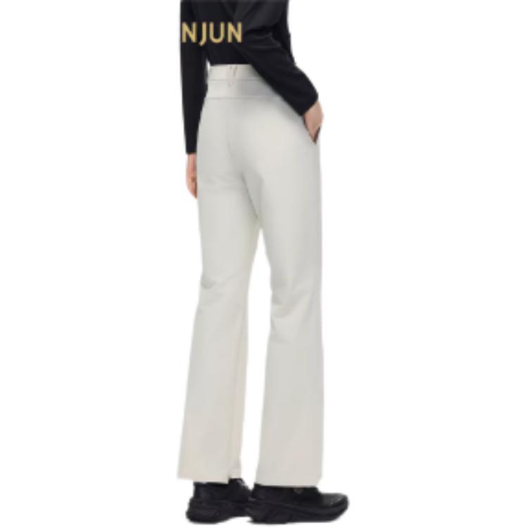 Anta Champion All-Weather Series Solid Color Soft Simple Versatile Casual Pants Women Bottoms 162610501-2