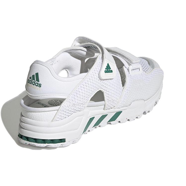 New EQT93 Sandal Adidas 'Cloud White Green' GZ7199