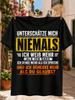Never Underestimate Me I Know and Notice More Than You Think Graphic Distressed Yellow Orange and  Unisex All TShirt