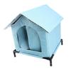 Outdoor Cat House Winter Warm Water Resistant Rainproof Large Space All Seasons   Enclosed Tent Insulated Shelter for Stray Cat