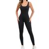 Women Sleeveless Stretch Tummy Control Hip Lifting Shapewear Bodysuit Jumpsuit