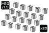 Thread Repair Inserts M10, 20 Pcs.
