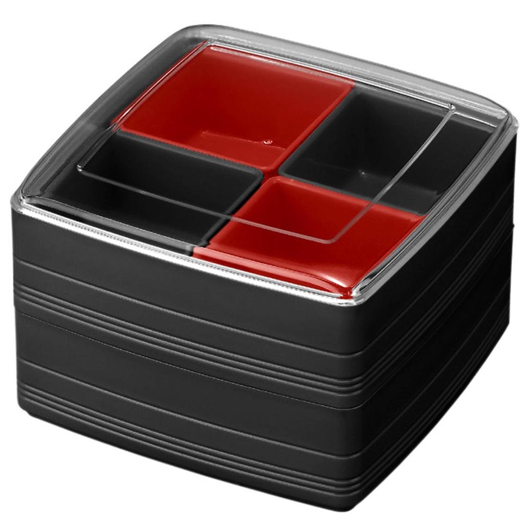 Inomata Chemical Colorful Komachi Made In 1078 Two-Tiered Box, Japan,