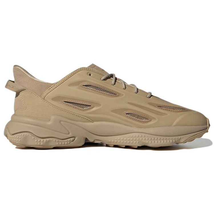 Adidas Originals Ozweego Celox Comfortable Retro Breathable Durable Non-Slip Low-Top Lifestyle Shoes Unisex Sneaker Light-Brown GX1809