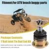 Durable M10 Ball Joint Tie Rod End Assembly Steering Knuckle Kit For 50Cc-250Cc ATV Buggy Dirt Bike Dune Buggy Accessory Par
