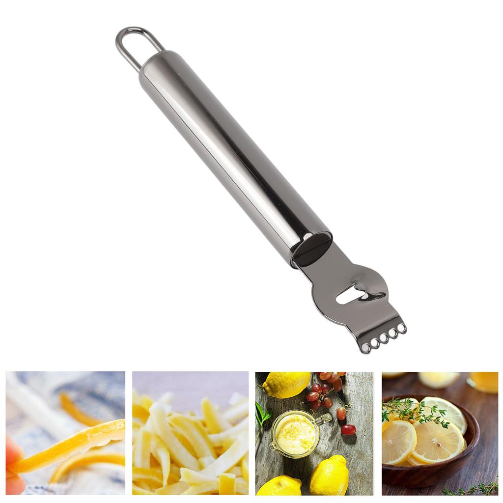 Lemon Peeler 304 Stainless Steel Lemon Zester Grater Orange Citrus Peeler Kitchen Fruit Peeling Tools