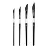 Painting Brushes 4-Pieces Fine-Pointed Drawing Art Tool Artist Paintbrushes For Acrylic For Oil Watercolor Canvases Rock Body