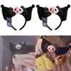 Delightful Kuromi Ear Headband Plush Hairband For Girls Costumes And Kawaii Accessories