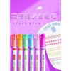 Creative Pattern Curve Highlighter Pens For Student Journal Hand Account Marking