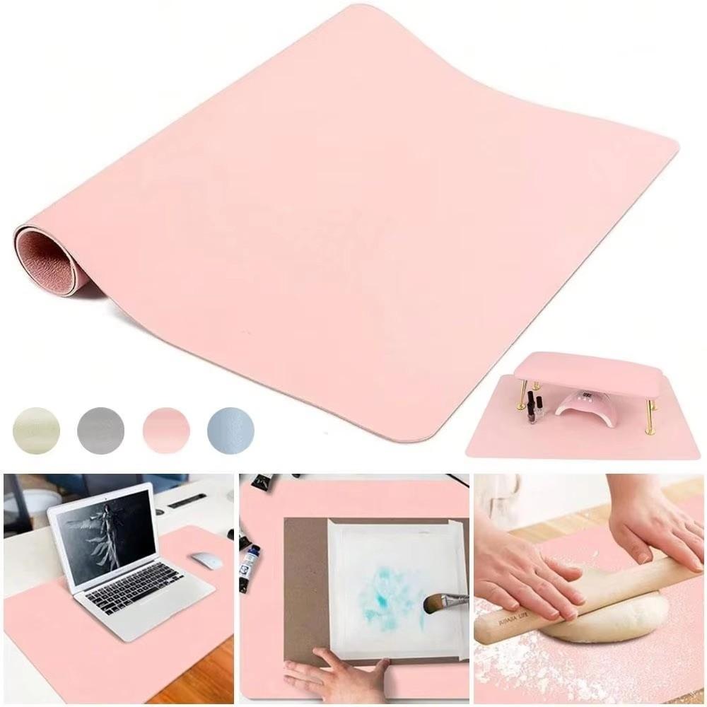 Dirt Resistant Hand Rest Pad Foldable Studio Desk Mat Portable Nail Art Table Mat  For Nail Salon