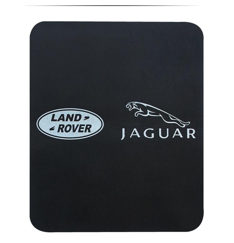 High-End Dustproof & Stainproof Irregular Leather Car Floor Mats - Ideal for Maintenance Shops