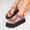 Zapatos Planos de Verano para Mujer Set de Cuerda de Cáñamo Sandalias de Playa para el Pie Calzado Casual Versátil para Exteriores Zapatillas Talla Grande Sandalias para Mujer 43