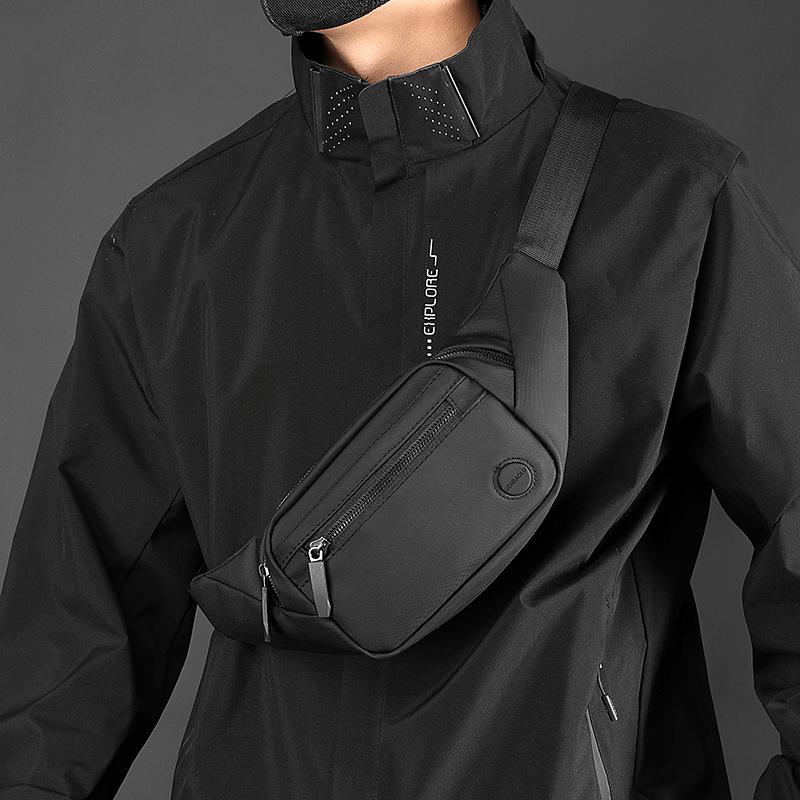 Men's Multi-Purpose Outdoor Waist Bag – Casual Travel Crossbody Sling Bag