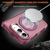 Armor-style Hinge Protection Magnetic Ring Holder Phone Case