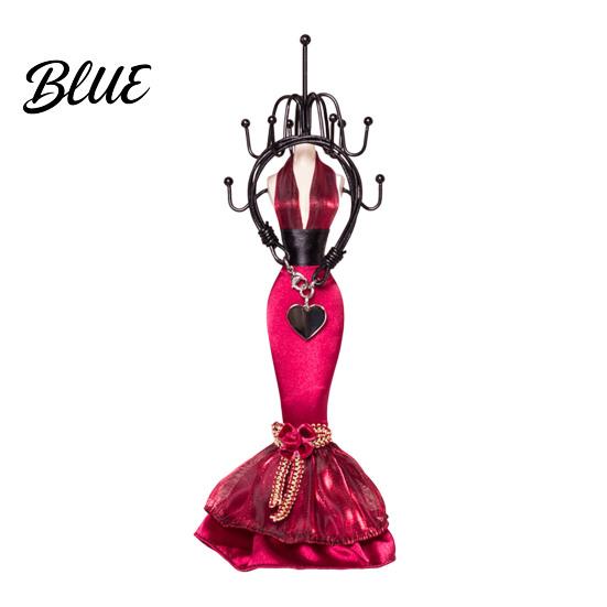 Soporte para Joyas Mini Maniquí Dama Maniquí Organizador con 8 Ganchos