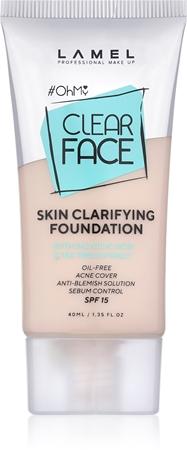 

fond de teint haute couvrance pour les peaux à problèmes et grasses TU прозрачный