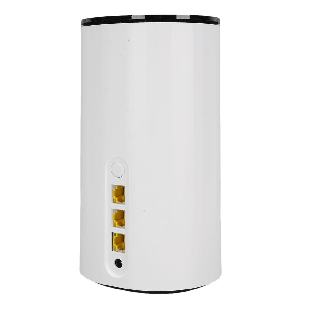 Double Band WiFi 6 Router with 2 SIM Card Slots High Speed NR NSA SA 5G CPE Router with 2.5G WAN for Home Indoor UK Plug