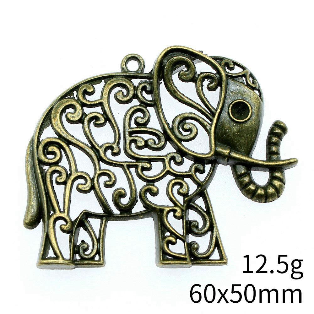 Wedding Anniversary Charms For Jewellery Making Elephant God Charms Pendant Biz Cell Phone Pendant