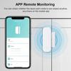 Tuya WiFi/Zigbee Smart Door and Window Sensor Smart Home Magnetic Security Alarm Smart Life APP Remote Monitor Works with Alex Google Home