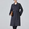 Vanzhen Women's 100% Wool Mid-Length Coat with Belt