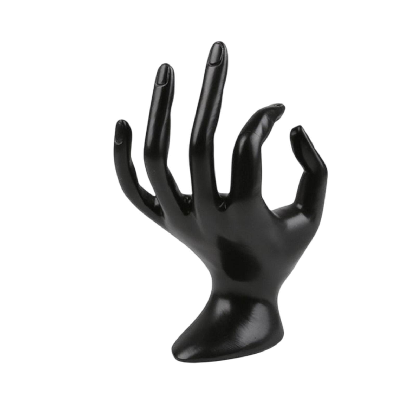 

Подставка для украшений с манекеном-бюстом и подставкой для рук, держатель для ожерелий, текстура смолы, подходит для ожерелий и серег 1