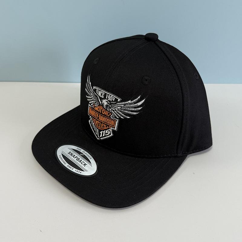 1pcs Embroidered Hiphop Baseball Cap Adjustable Sport Casual Cap Outdoor Leisure Breathable Cap For Harley Davidson Accessories