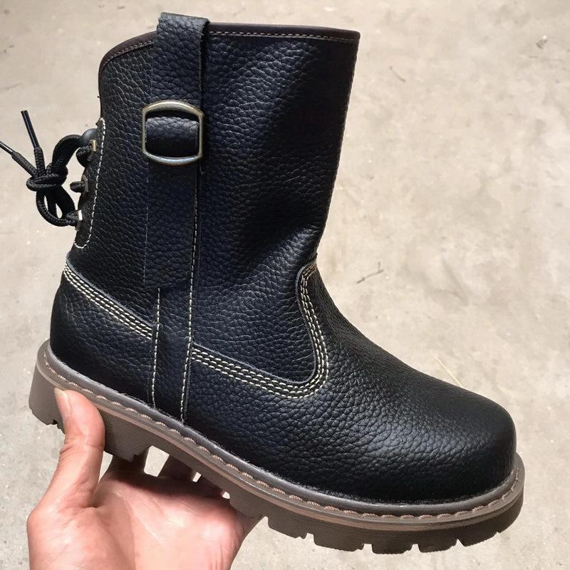 

Специальные монгольские сапоги из коровьей кожи Мотоциклетные сапоги Ботинки Tide Martin Ботинки Tooling Дышащие конные сапоги Кожаные ковбойские сапоги Рыцарские сапоги 44