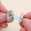 10Pairs Nail-free Magnetic Button Clips Strong Magnetic Magnetic Hook  Household Use